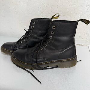 Dr. Martens Black Leather Luana Boots